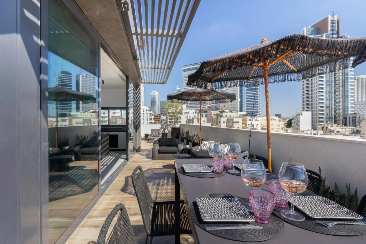 Blue Sky Penthouse By Five Stay Tel Aviv Exterior foto