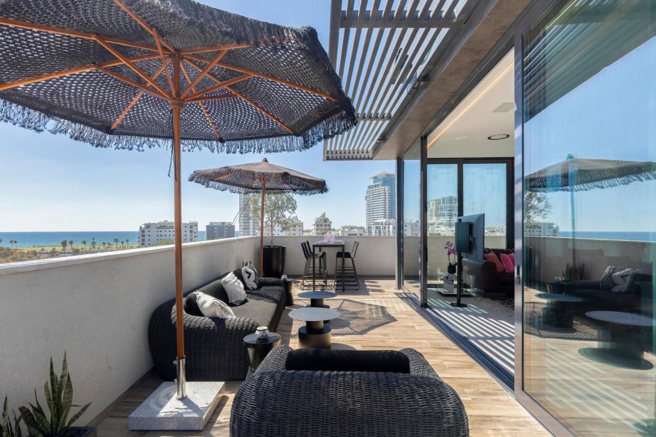 Blue Sky Penthouse By Five Stay Tel Aviv Exterior foto