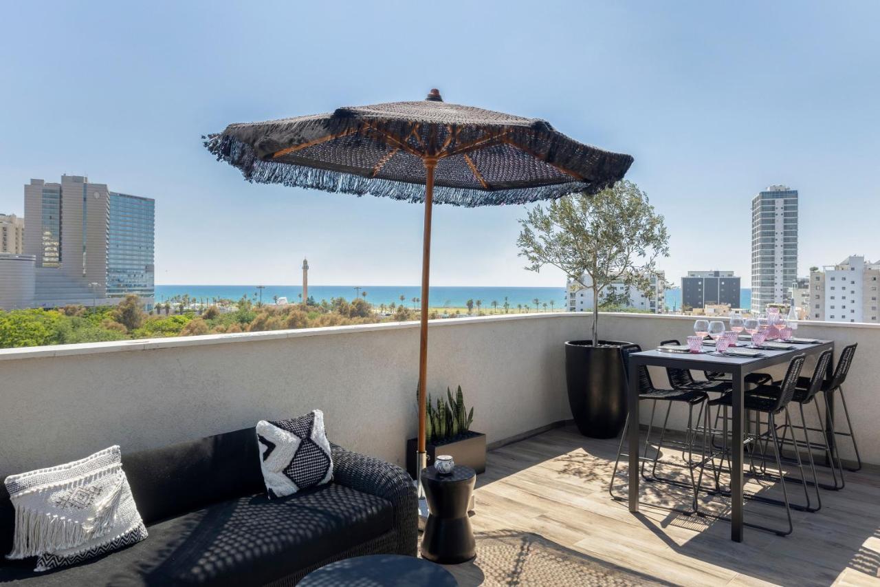Blue Sky Penthouse By Five Stay Tel Aviv Exterior foto