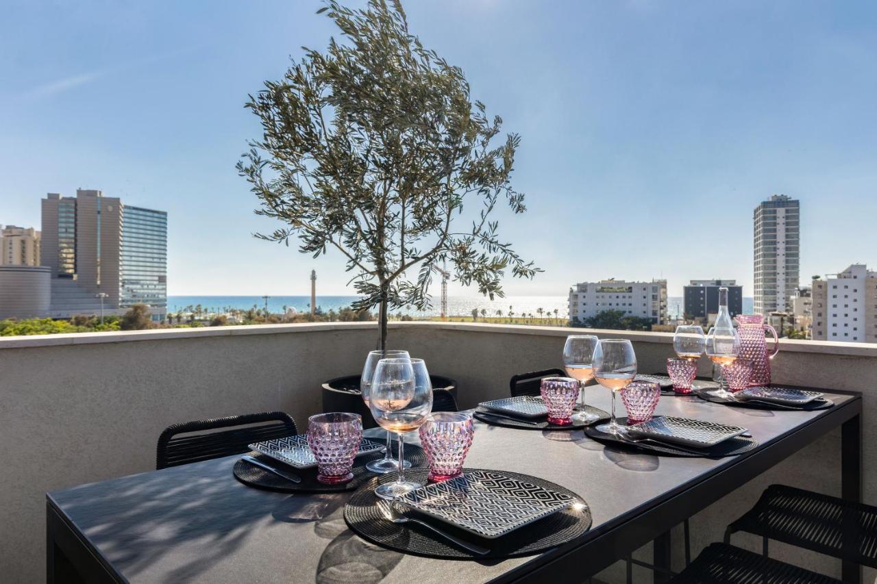 Blue Sky Penthouse By Five Stay Tel Aviv Exterior foto