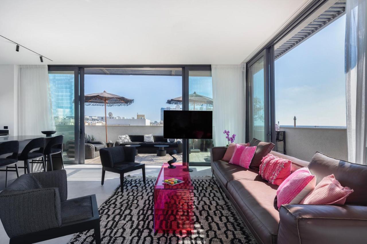 Blue Sky Penthouse By Five Stay Tel Aviv Exterior foto