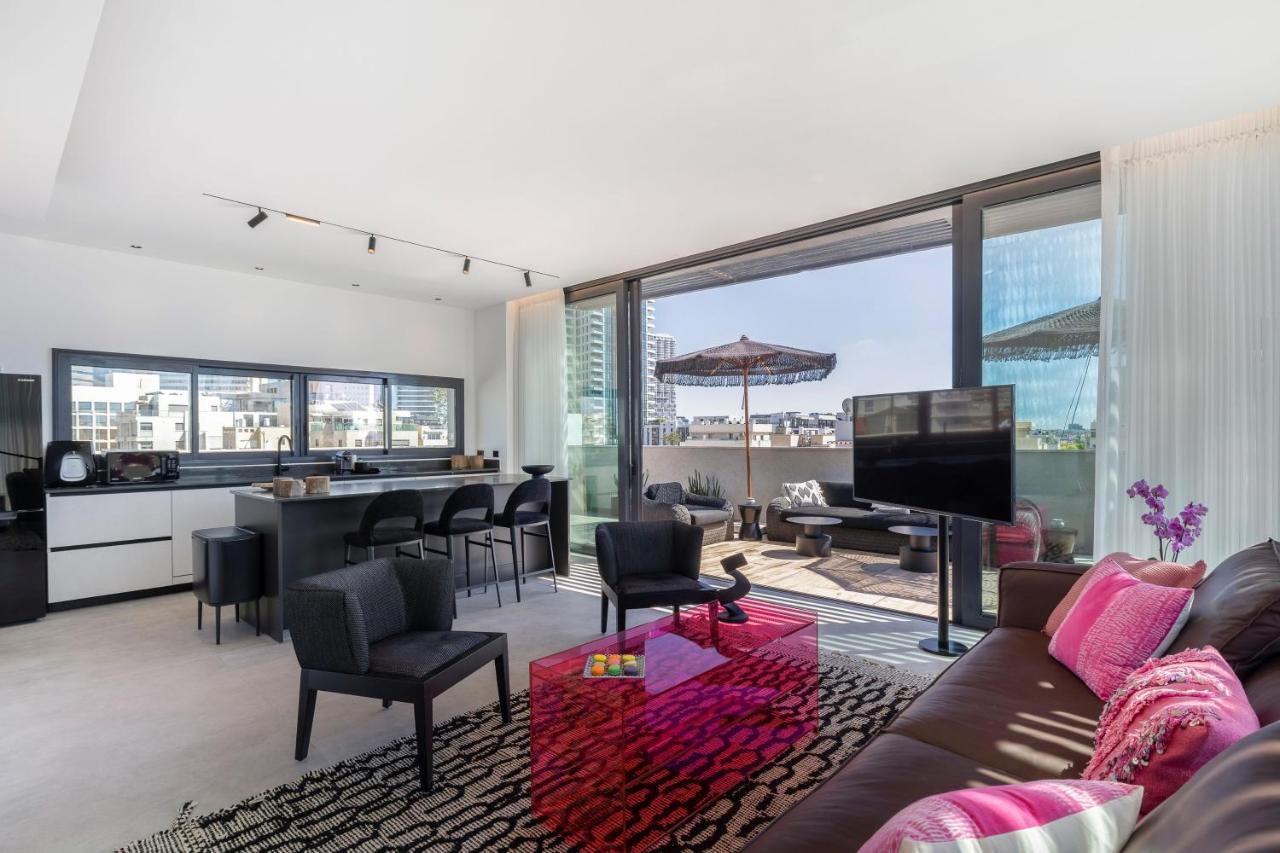 Blue Sky Penthouse By Five Stay Tel Aviv Exterior foto